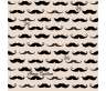 Tissu coton Moustaches dessiné par Annou imprimé dans le Var