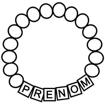 Personnalisation anneau dentition : perles - Avec